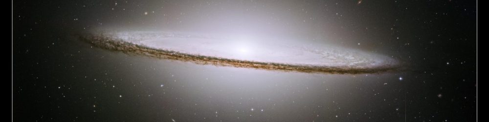 Image of the Sombrero Galaxy taken by the Hubble Space Telescope.